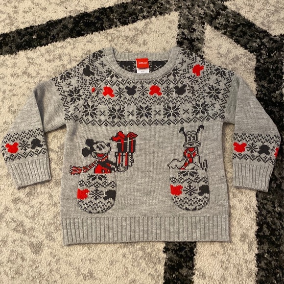 Disney Christmas Sweater, toddler size 4T NWOT - Picture 1 of 4